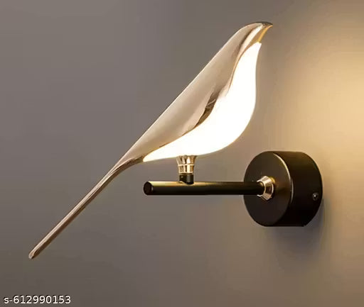 Style Art Magpie Bird Bedroom Bedside Led Wall Lamp Creative Parlor Background Wall Decoration Wall Sconce Lighting